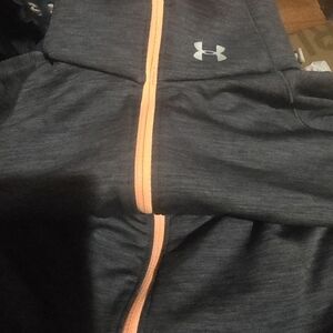 Under Armour Gray Zip-Up Hoodie